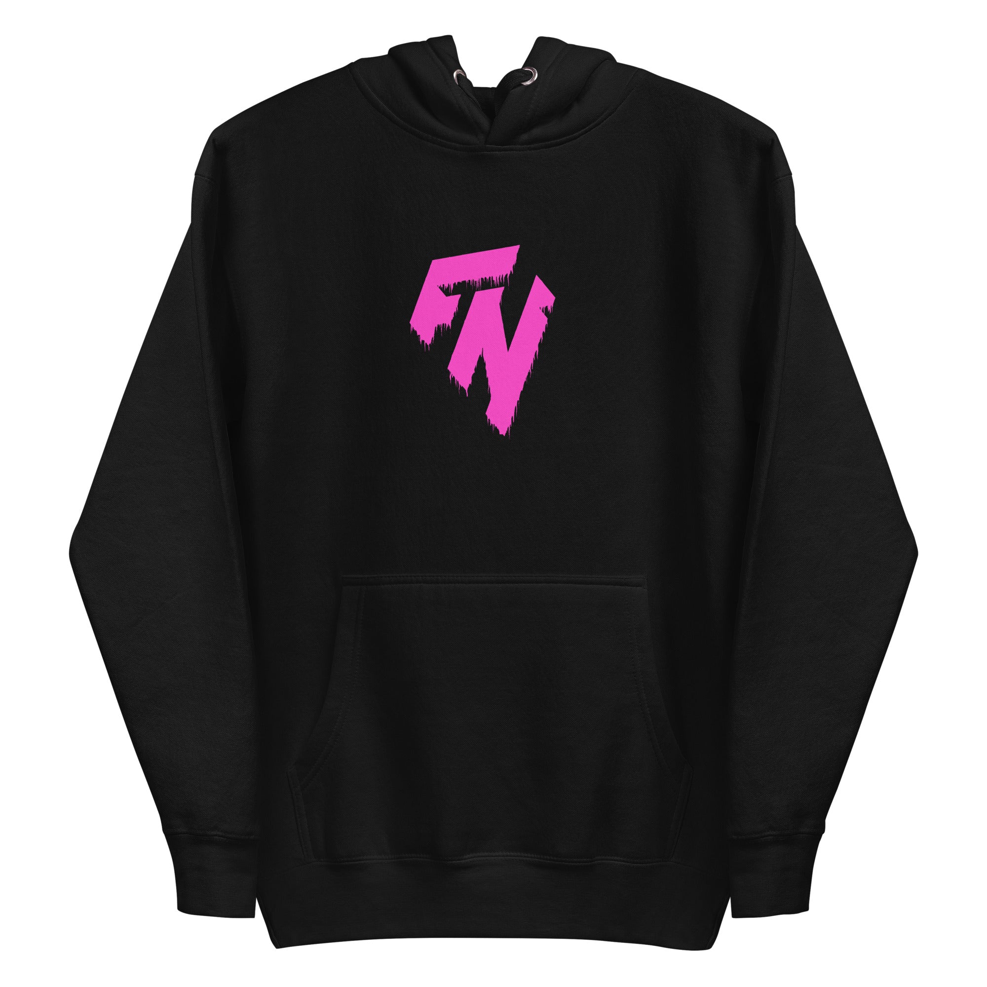 Musta huppari FN-logolla | Black Hoodie with FN-logo