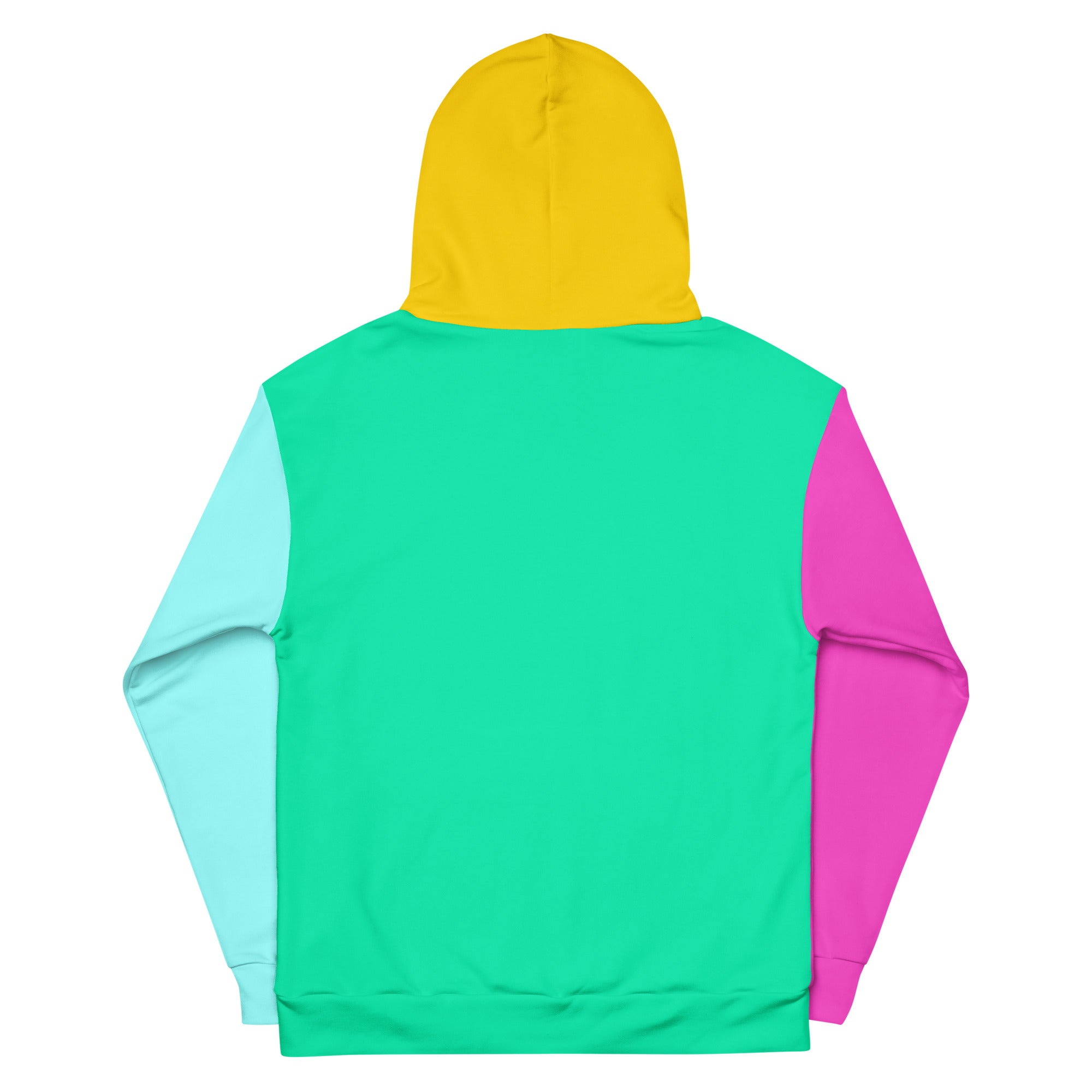 FUKKNICE Värikäs huppari takaa | Colorful hoodie back