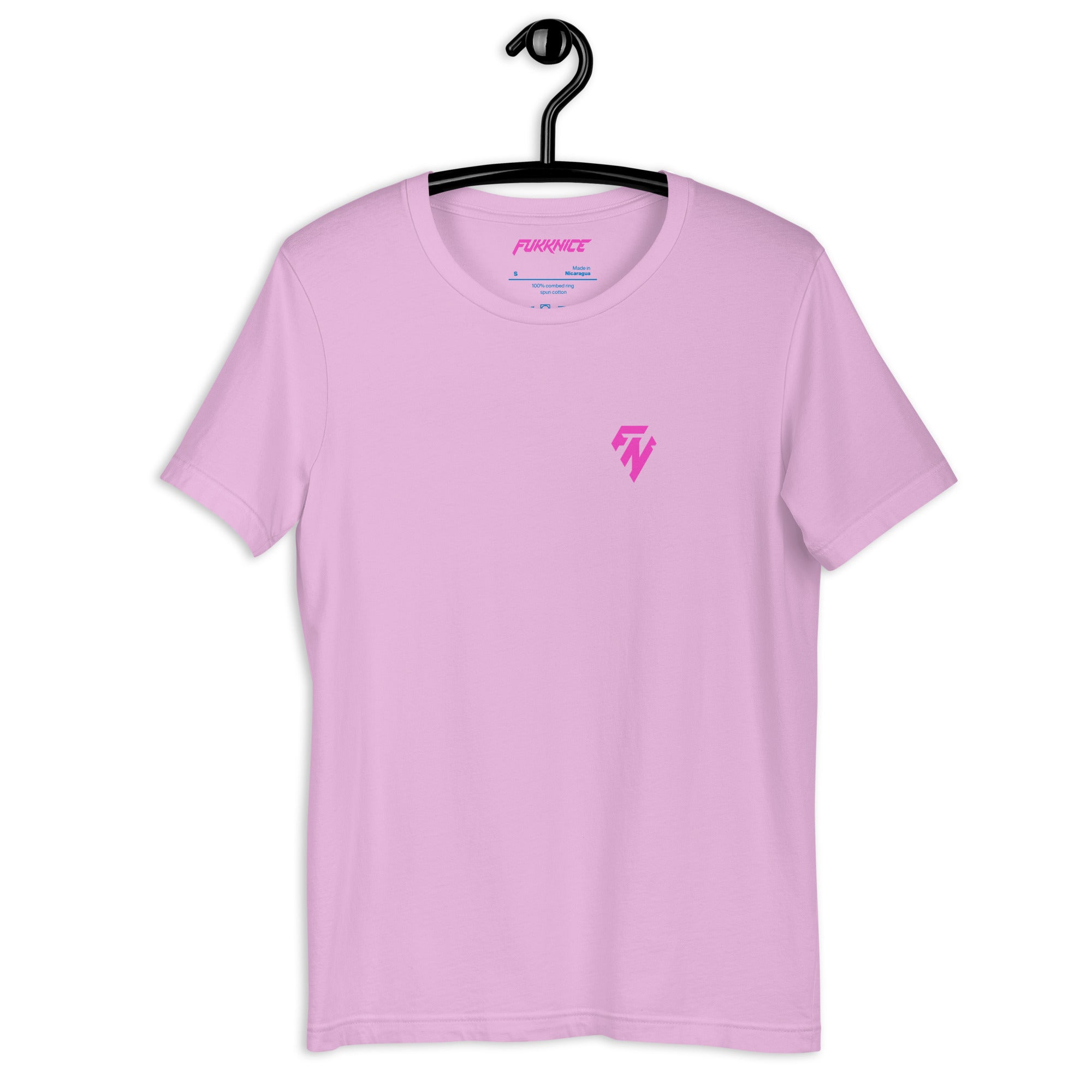 T-paita pienellä FN-logolla | Vaaleanpunainen