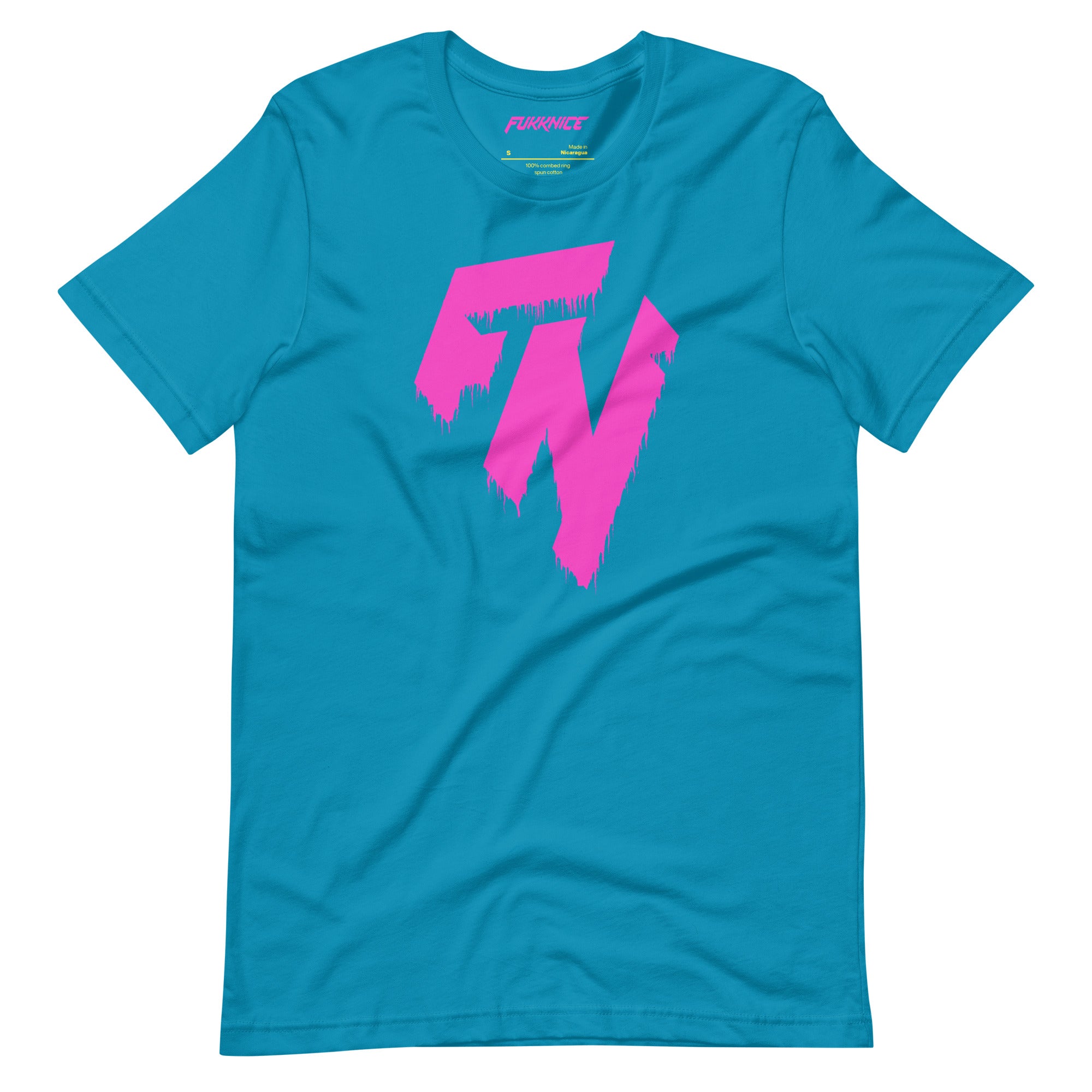 Sininen t-paita FN-logolla | Unisex blue t-shirt